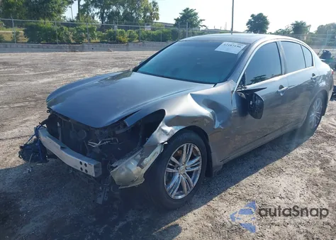 2013 Infiniti G37 Journey from USA, damaged, VIN JN1CV6AP7DM303596